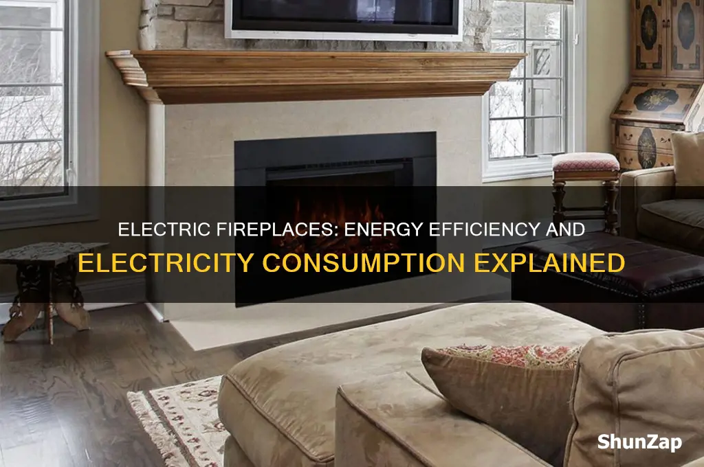do electric fireplace use a lot of electric