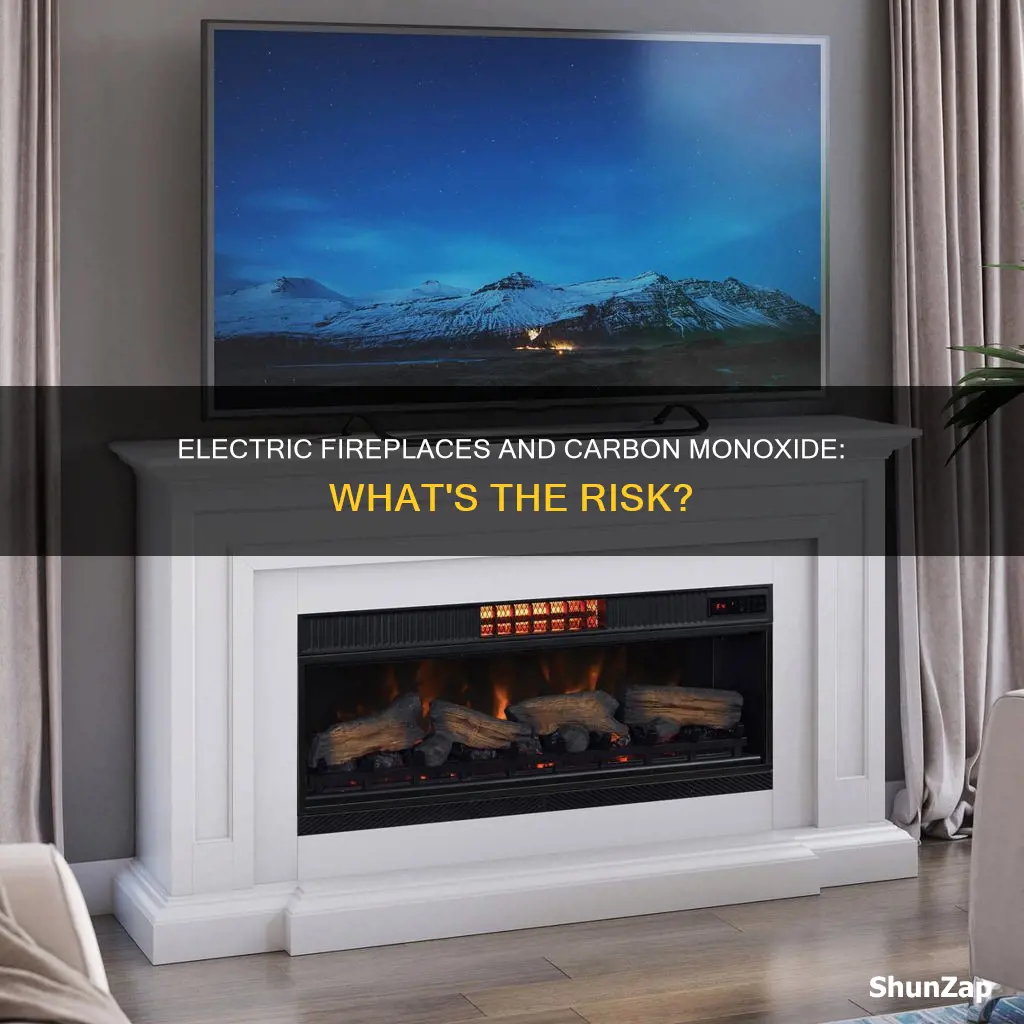 do electric fireplaces put out carbon monoxide