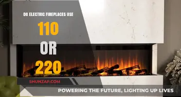 Electric Fireplaces: Understanding 110 vs. 220 Voltage Requirements