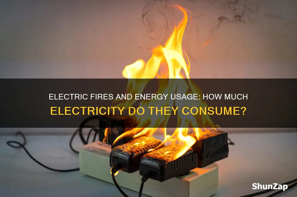 do electric fires use a lot of electricity
