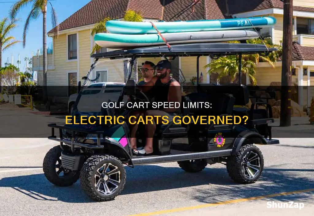 do electric golf carts have a governor