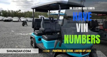 Electric Golf Carts: VIN Numbers and Their Presence