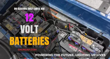 Electric Golf Carts: Do They Run on 12 Volt Batteries?