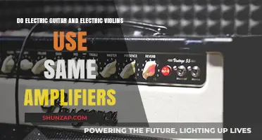 Electric Guitar vs. Violin: Can They Share the Same Amplifier?