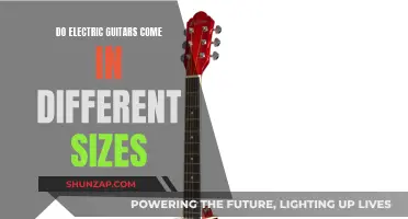 Electric Guitar Sizes: Are There Different Options Available?