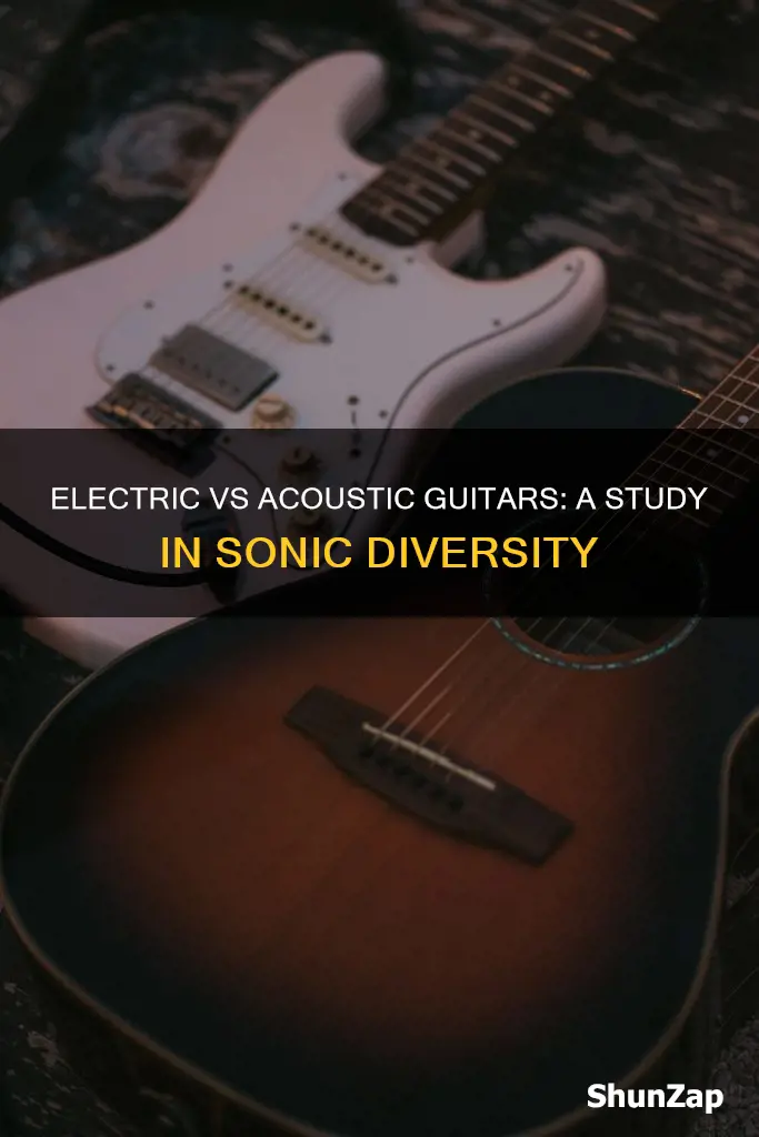 do electric guitars sound different than acoustic