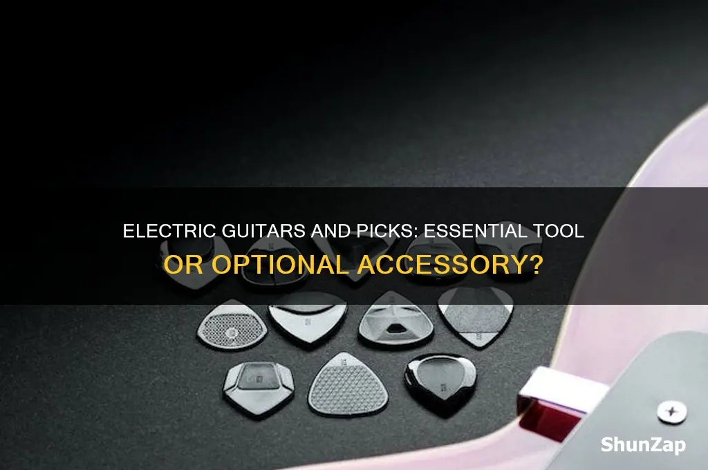 do electric guitars use picks