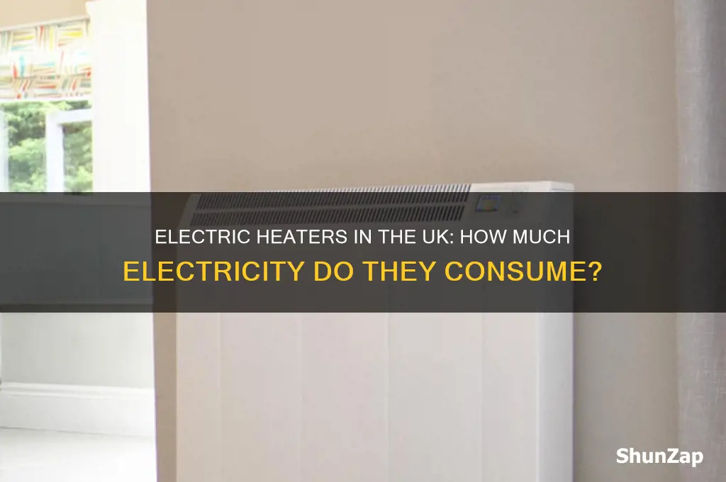 do electric heaters use a lot of electricity uk