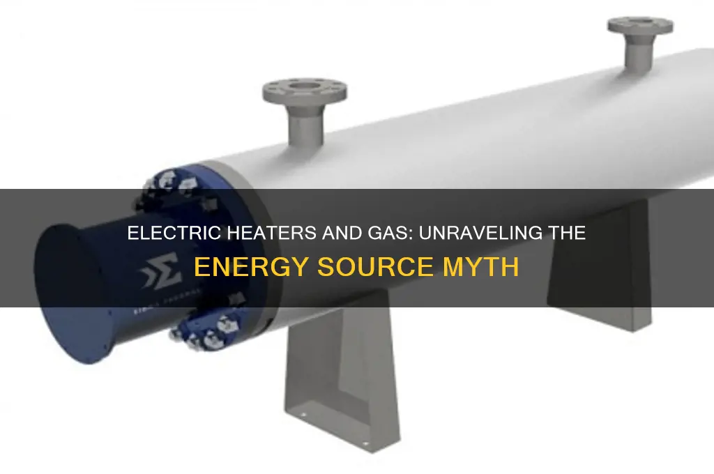 do electric heaters use gas