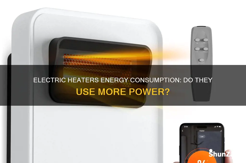 do electric heaters use more energy