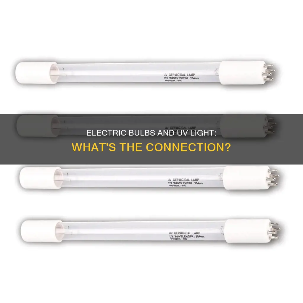 do electric lightbulbs give off uv light