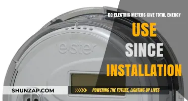 Do Electric Meters Track Lifetime Energy Consumption Since Installation?