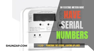 Electric Meters: Serial Numbers and Their Significance