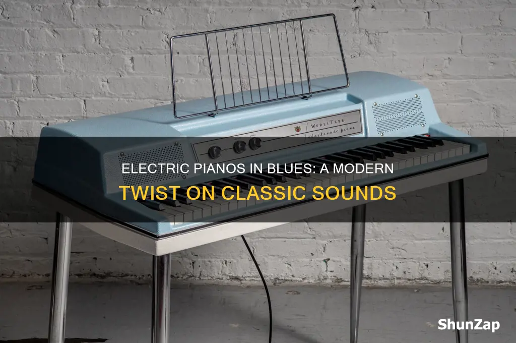 do electric pianos get used in blues music