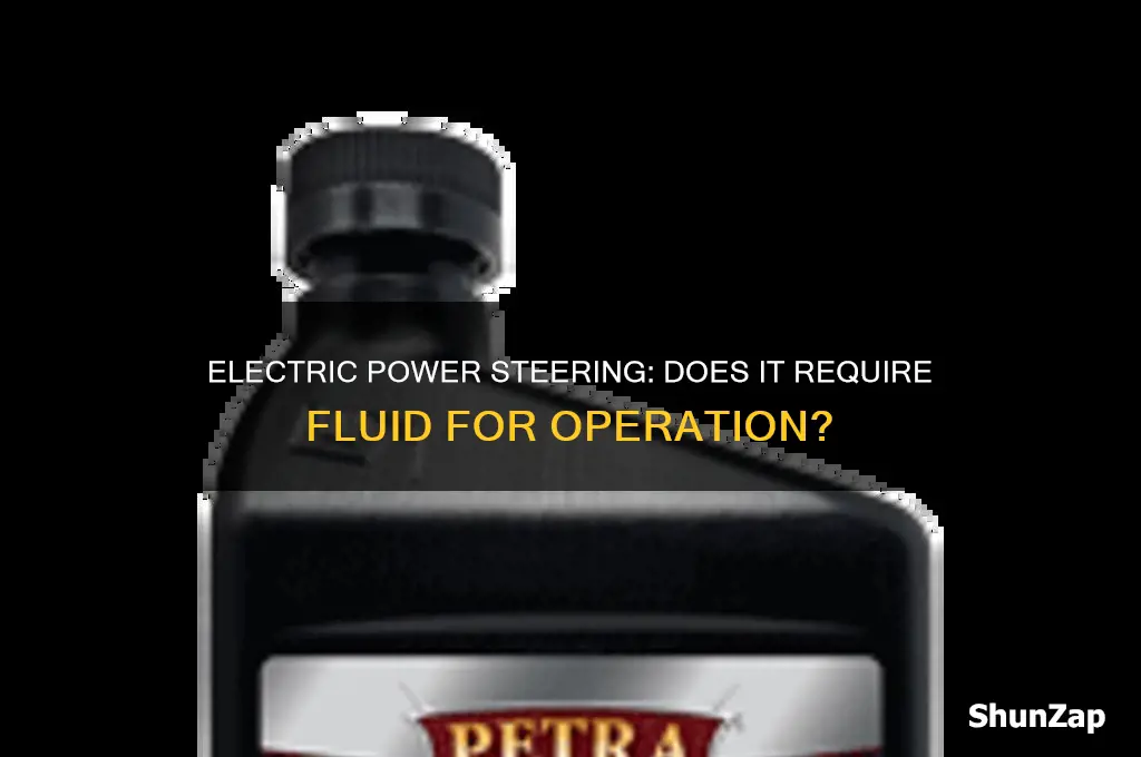 do electric power steering use fluid