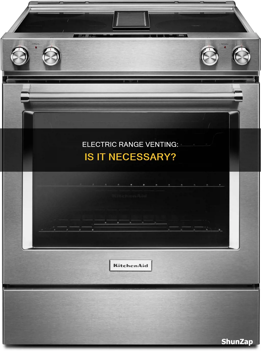 do electric ranges have to be vented