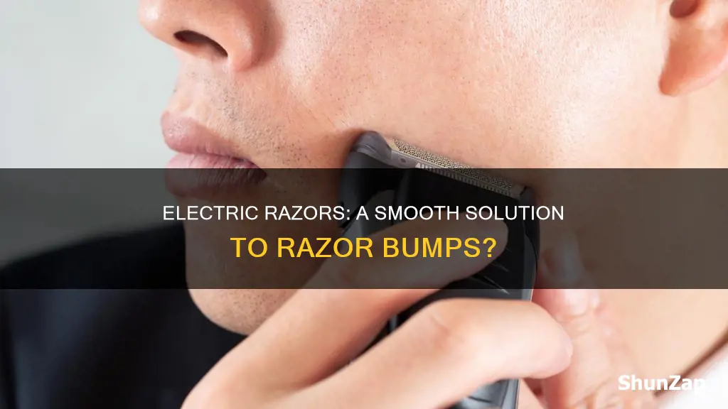 do electric razors help with razor bumps
