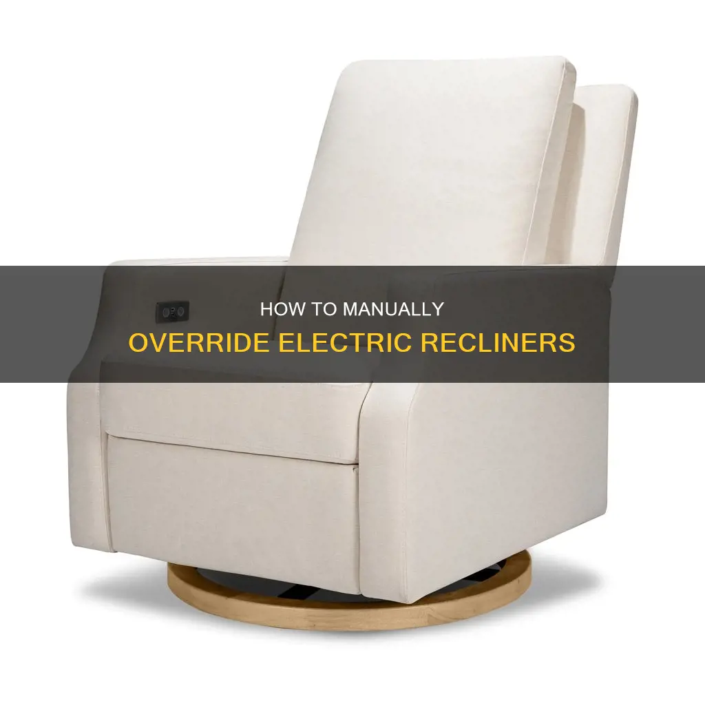 do electric recliners have a manual override