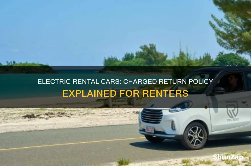 do electric rental cars need to be returned charged