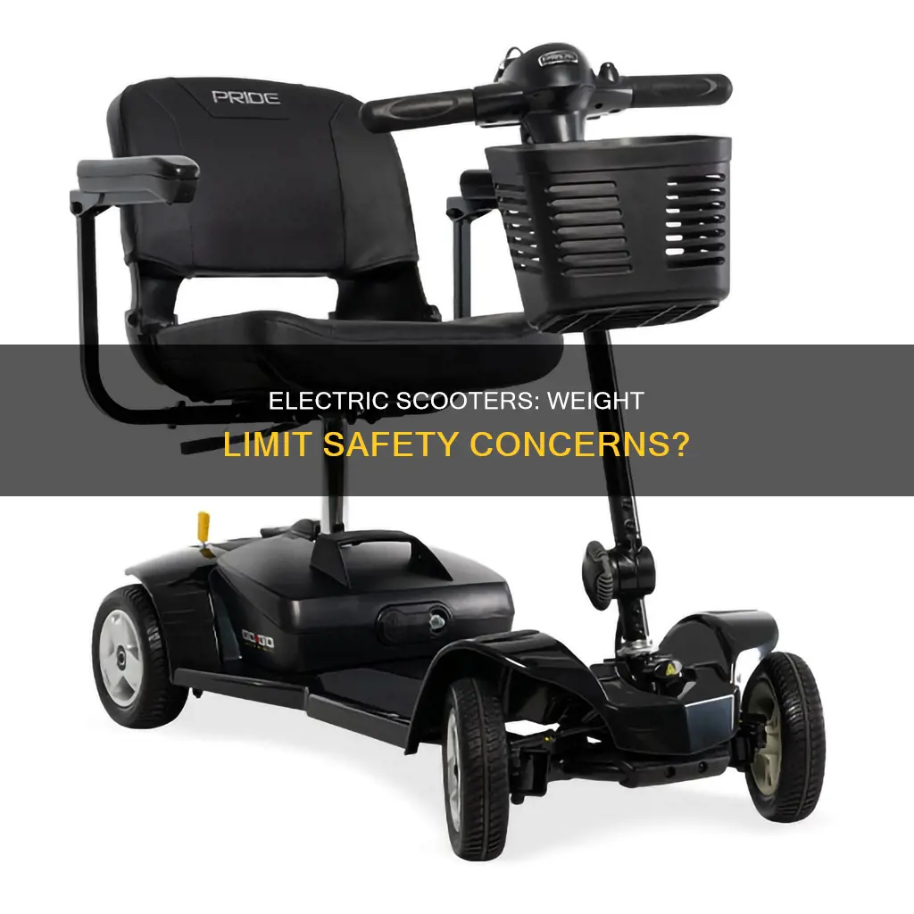 do electric scooters have a weight limit