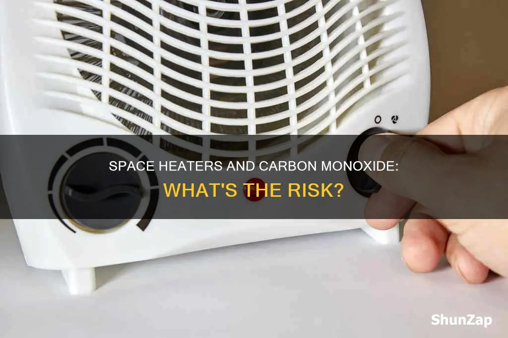 do electric space heaters create carbon monoxide