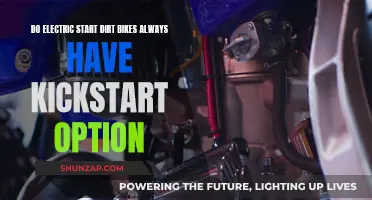 Electric Dirt Bike Starting Mechanisms: Kickstart or Electric?