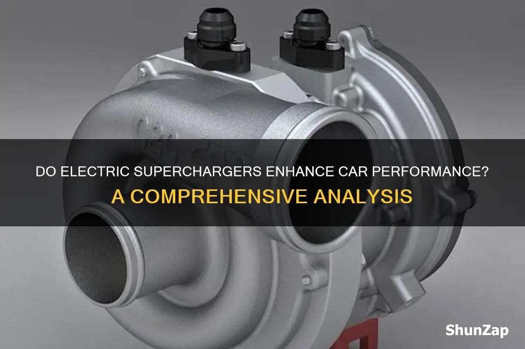 do electric superchargers work on cars