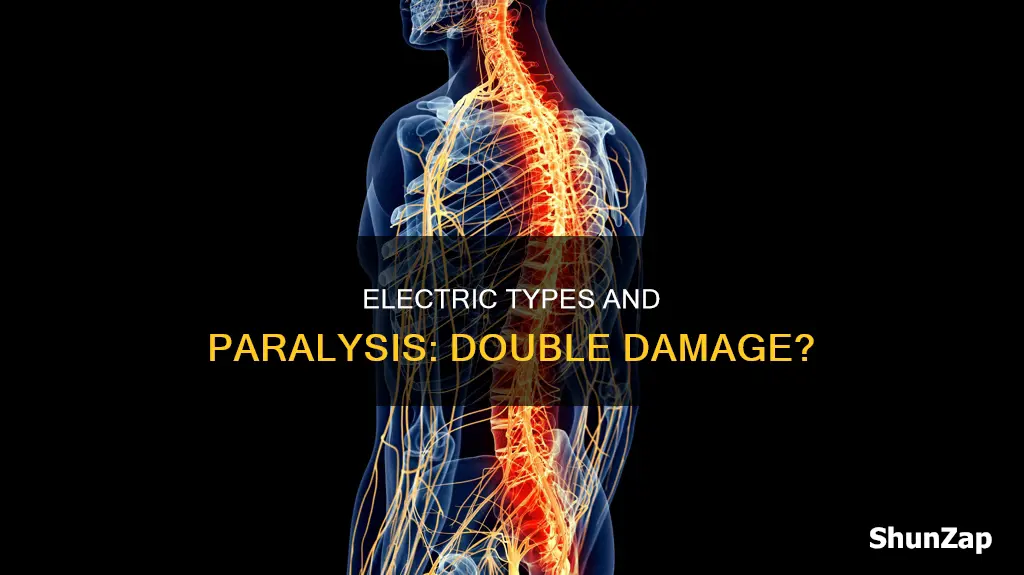 do electric types deal double damage paralyzed