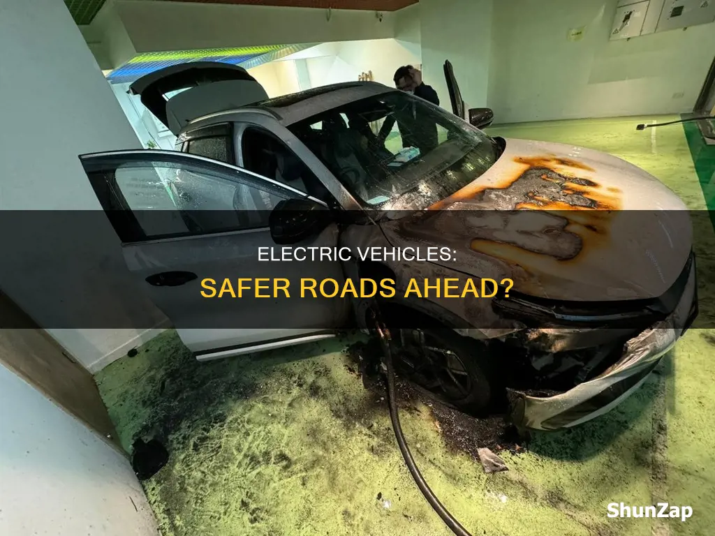 do electric vehicles cause less accidents