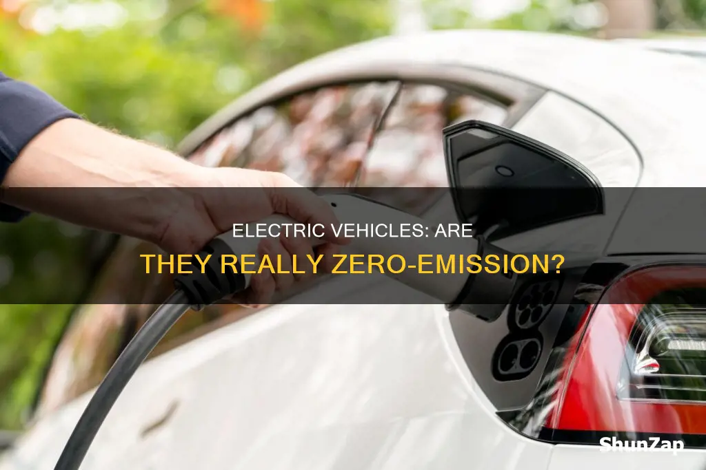 do electric vehicles emit carbon monoxide