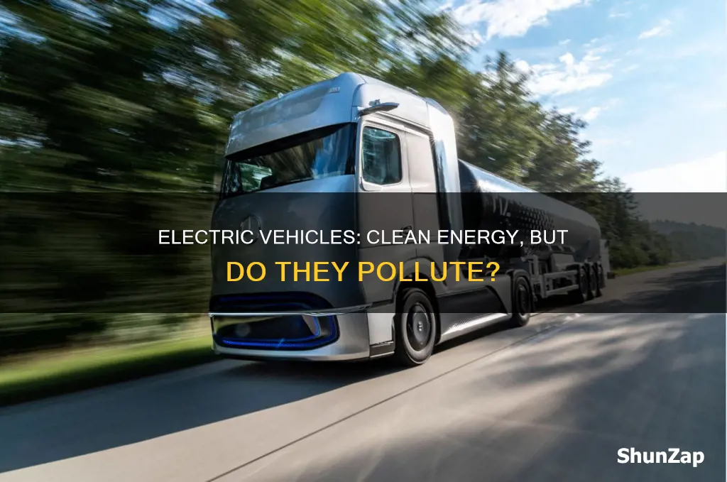 do electric vehicles emit pollutants