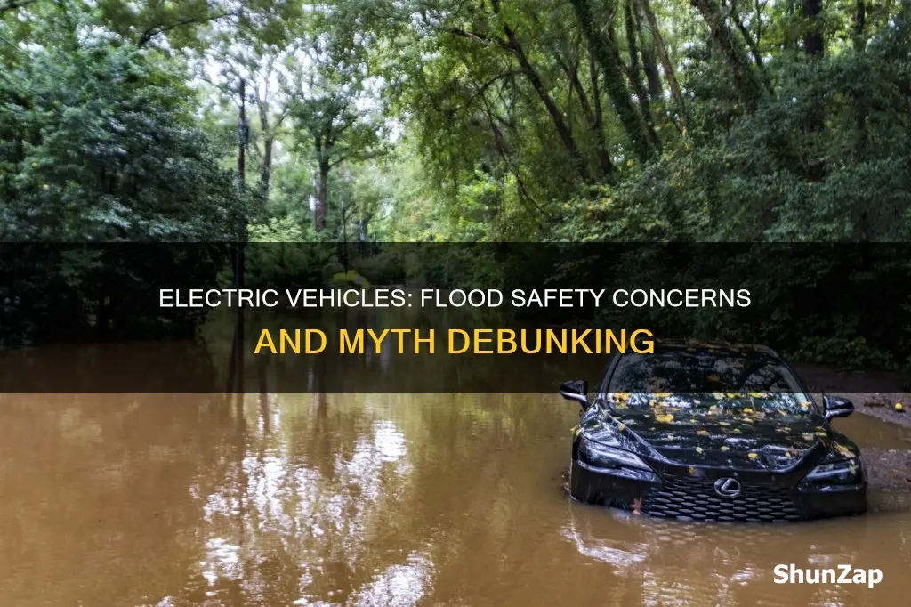 do electric vehicles explode in floods