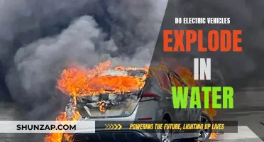 Electric Vehicles and Water: Explosion Risk?