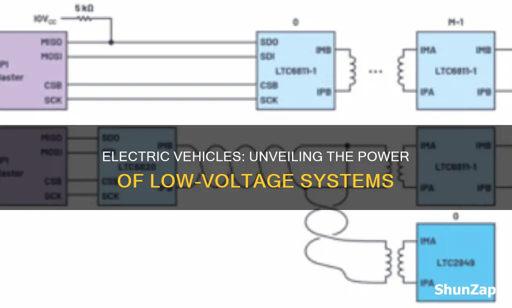 do electric vehicles have a low volt system