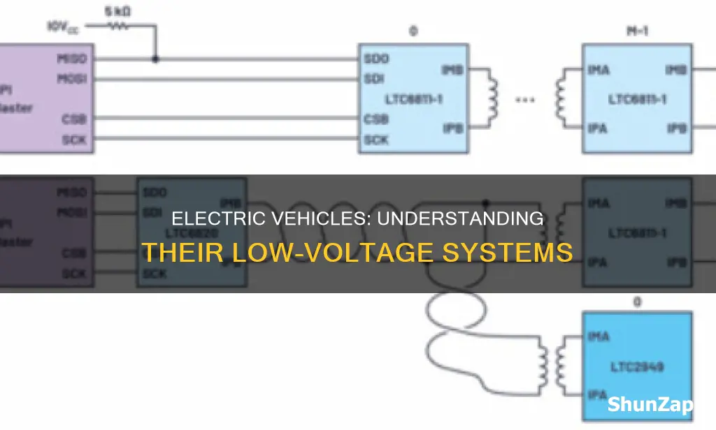 do electric vehicles have a low volt system