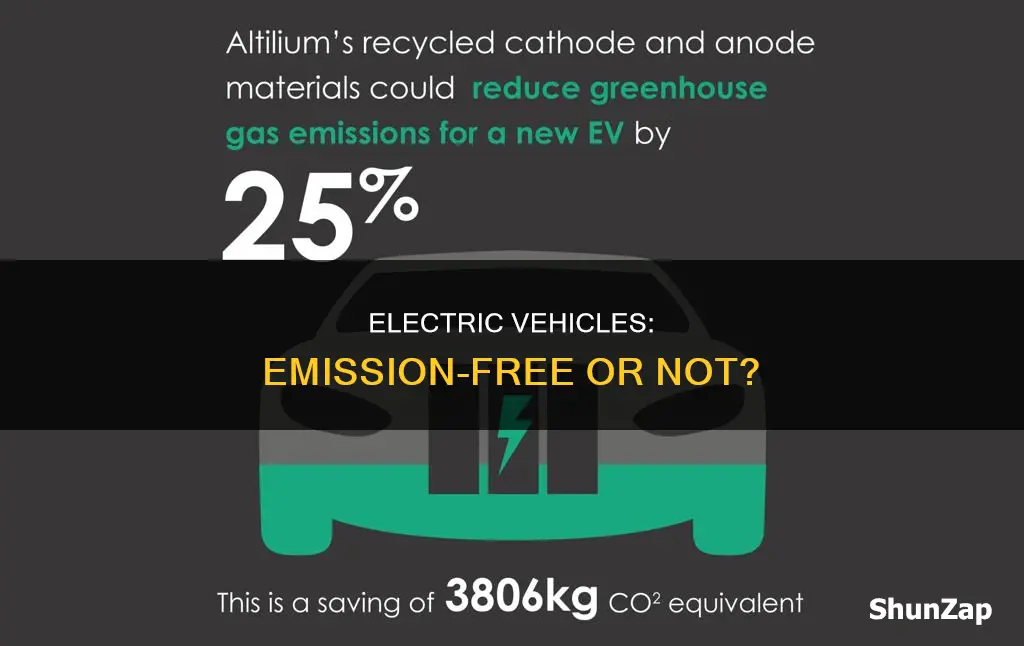 do electric vehicles have emissions