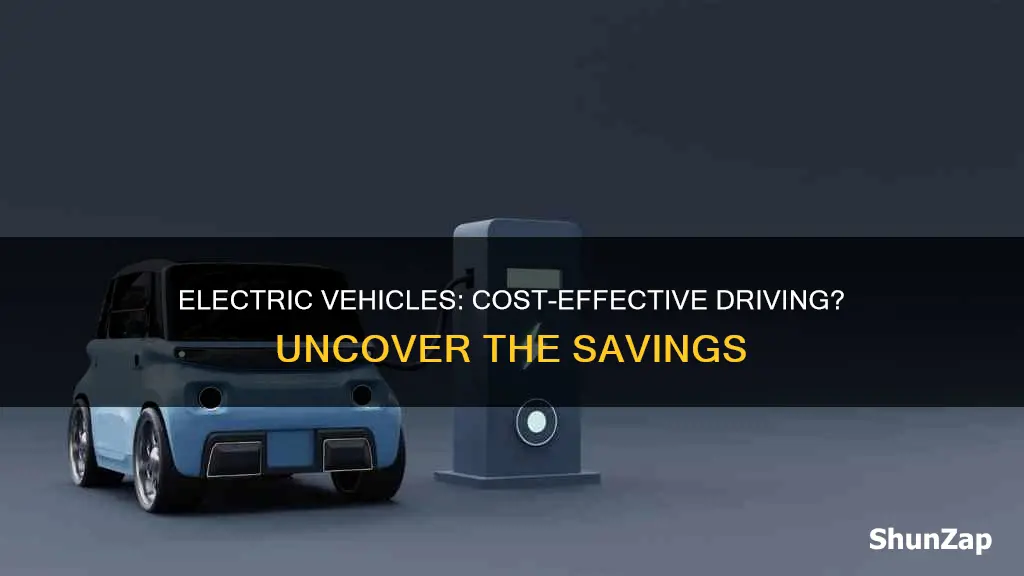 do electric vehicles have lower operation costs