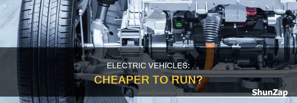 do electric vehicles have lower operation costs