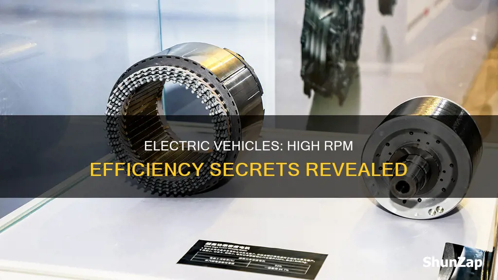 do electric vehicles have more efficiency at high rom
