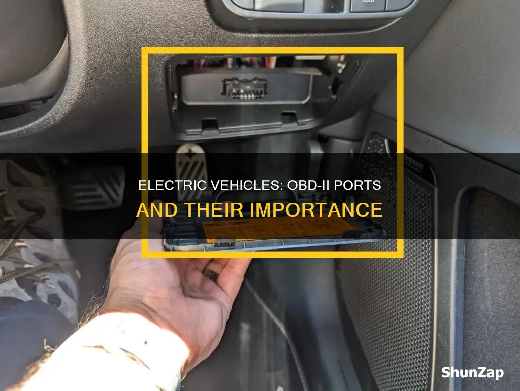 do electric vehicles have obd2 ports