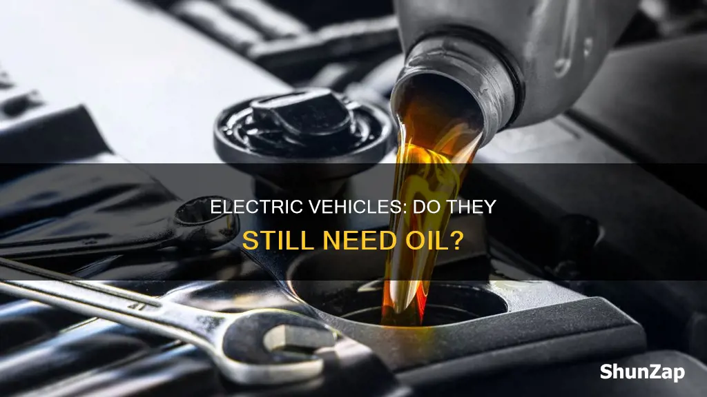 do electric vehicles have oil