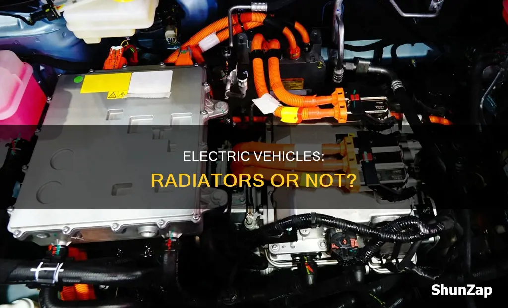 do electric vehicles have radiators