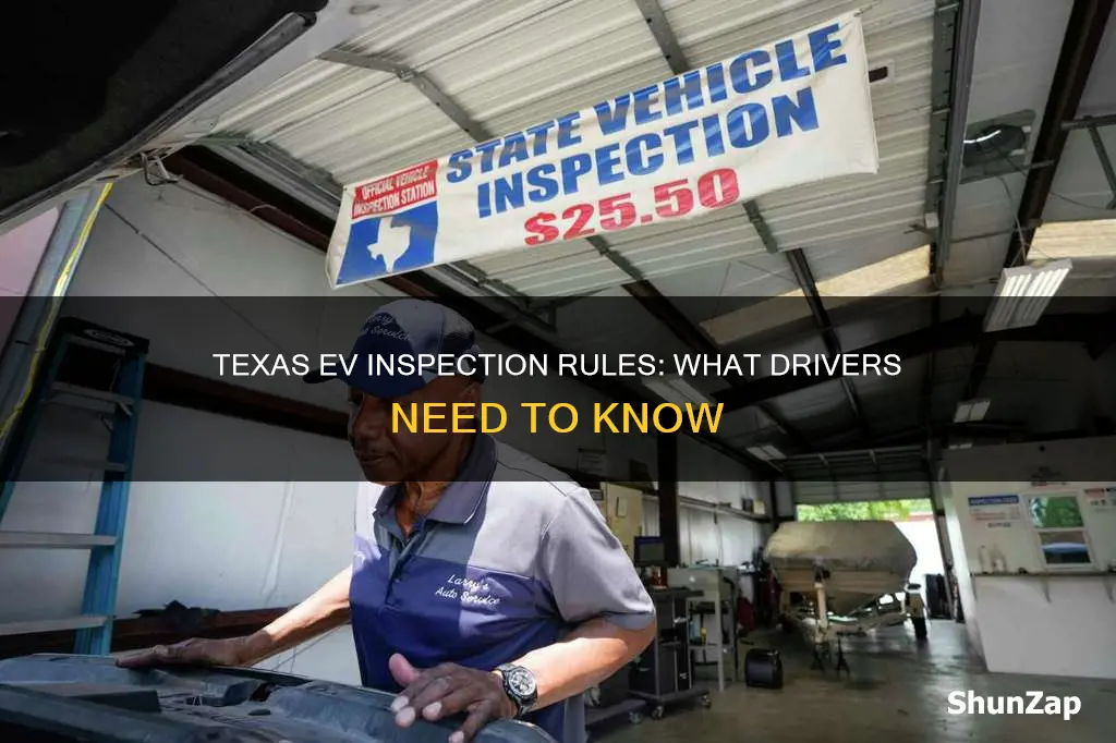 do electric vehicles have to be inspected in texas