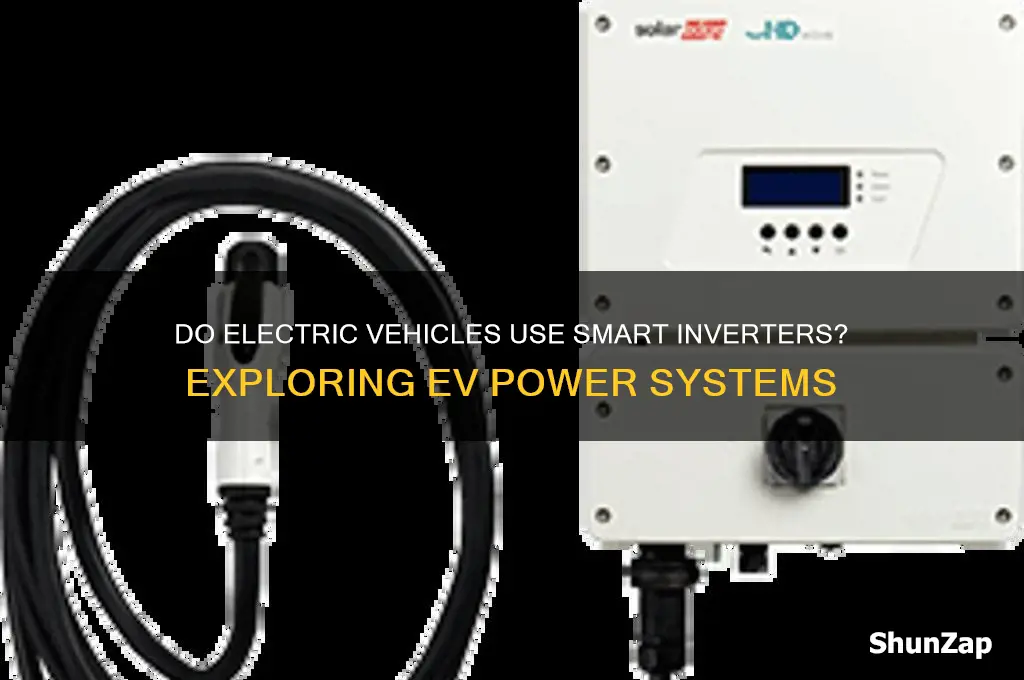 do electric vehicles use smart inverter