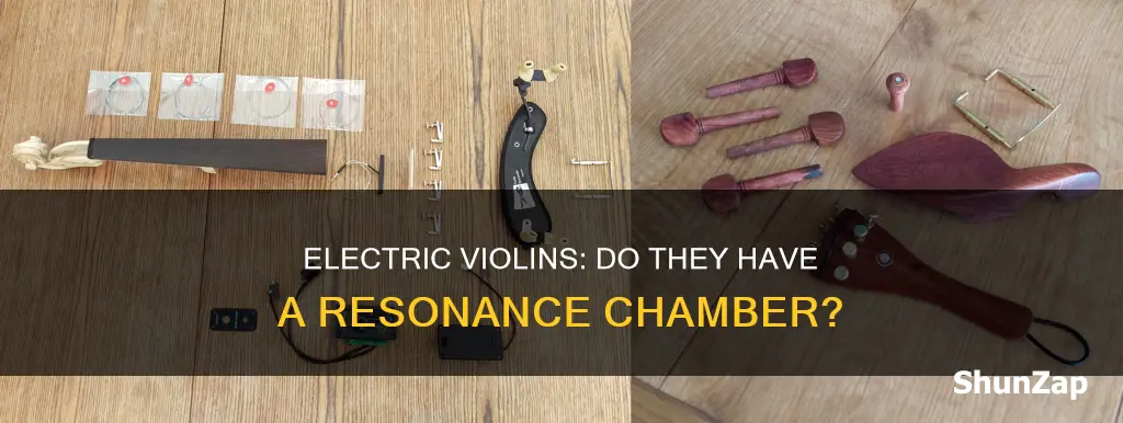 do electric violins have a resonance chamber