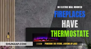 Wall-Mounted Electric Fireplaces: Thermostat Control or Not?