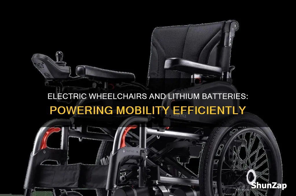 do electric wheelchairs use lithium batteries