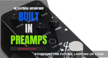 Electrical Guitars: Preamp Integration and Functionality