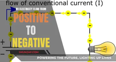 Electricity Flow: Positive to Negative Direction?