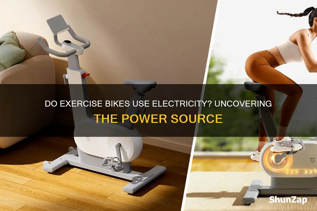 do exercise bikes use electricity